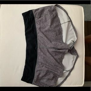 Lululemon speed up short 2.5 inch - pebbled grey